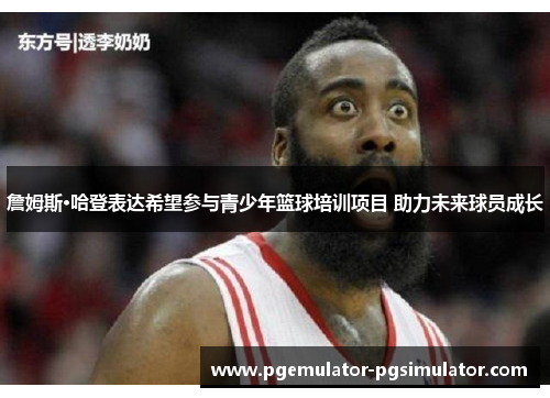 詹姆斯·哈登表达希望参与青少年篮球培训项目 助力未来球员成长 詹姆斯·哈登表达希望参与青少年篮球培训项目 助力未来球员成长
