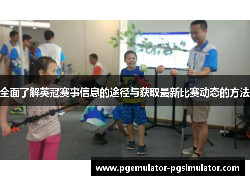 全面了解英冠赛事信息的途径与获取最新比赛动态的方法