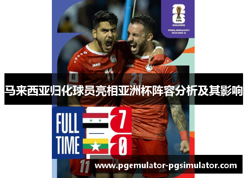 马来西亚归化球员亮相亚洲杯阵容分析及其影响 马来西亚归化球员亮相亚洲杯阵容分析及其影响
